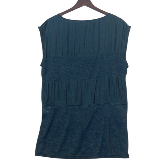 Banana Republic Green Relaxed Muscle Tee Sleeveless Small - Picture 2 of 7